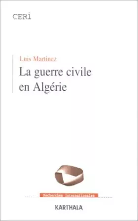 Couverture du produit · La guerre civile en Algérie