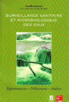 Couverture du produit · Surveillance sanitaire et microbiologique des eaux