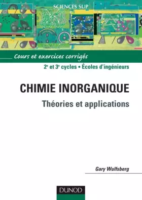 Couverture du produit · Chimie inorganique : Cours et exercices corrigés