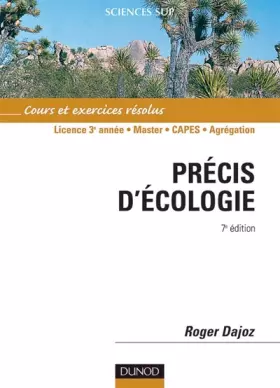 Couverture du produit · Précis d'écologie