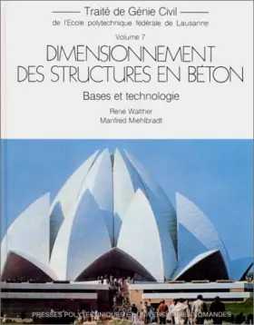 Couverture du produit · Dimensionnement des structures en béton : Bases et technologie