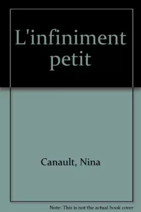 Couverture du produit · L'infiniment petit