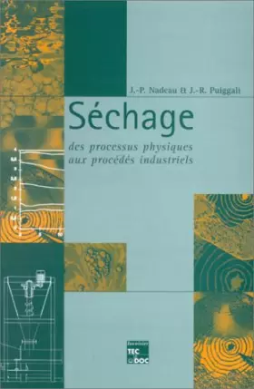 Couverture du produit · Séchage : Des processus physiques aux procédés industriels