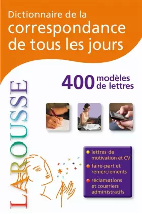 Couverture du produit · Dictionnaire de la correspondance de tous tes Jours