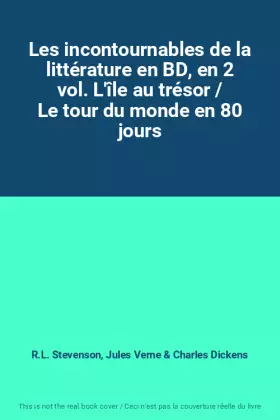 Couverture du produit · Les incontournables de la littérature en BD, en 2 vol. L'île au trésor / Le tour du monde en 80 jours