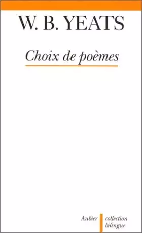 Couverture du produit · Choix de poèmes : Edition bilingue français-anglais