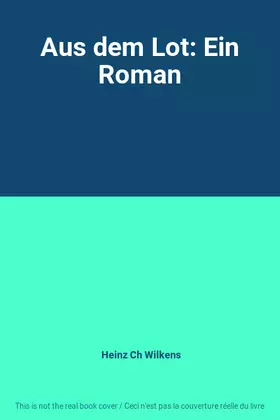 Couverture du produit · Aus dem Lot: Ein Roman