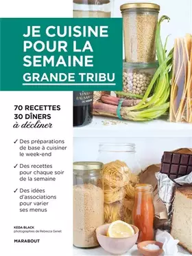 Couverture du produit · Je cuisine pour la semaine - Grande tribu