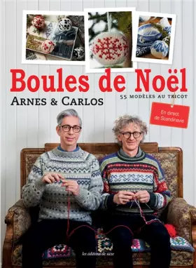 Couverture du produit · Les boules de Noël - 55 modèles au tricot