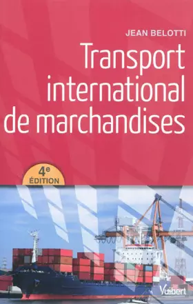 Couverture du produit · Transport international de marchandises