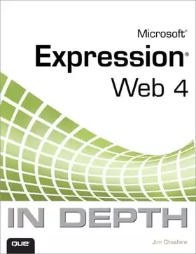 Couverture du produit · Microsoft Expression Web 4 in Depth