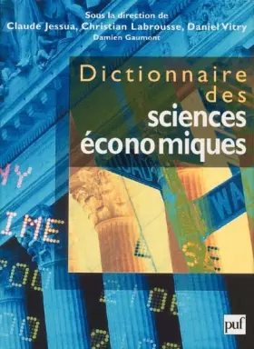 Couverture du produit · Dictionnaire des sciences économiques
