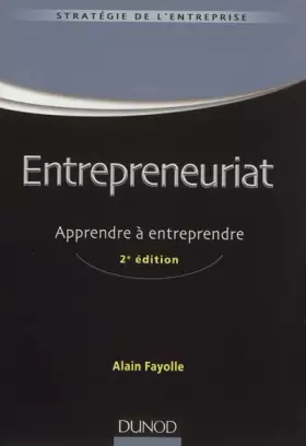 Couverture du produit · Entrepreneuriat - 2e ed. - Apprendre à entreprendre