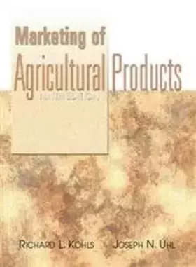 Couverture du produit · Marketing of Agricultural Products
