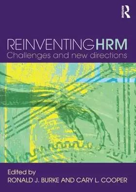 Couverture du produit · Reinventing HRM: Challenges and New Directions