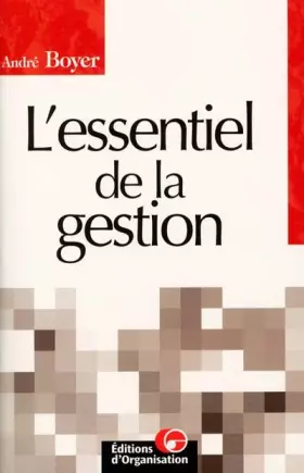 Couverture du produit · L'essentiel de la gestion