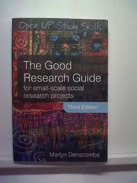 Couverture du produit · The Good Research Guide
