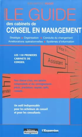 Couverture du produit · Le guide des cabinets de conseil en management