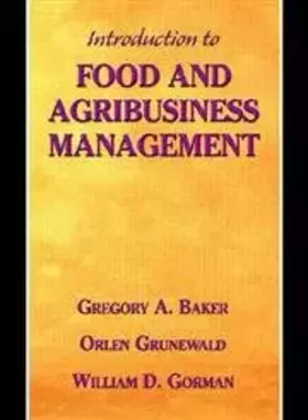 Couverture du produit · Introduction to Food and Agribusiness Management