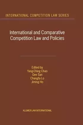 Couverture du produit · International and Comparative Competition Laws and Policies