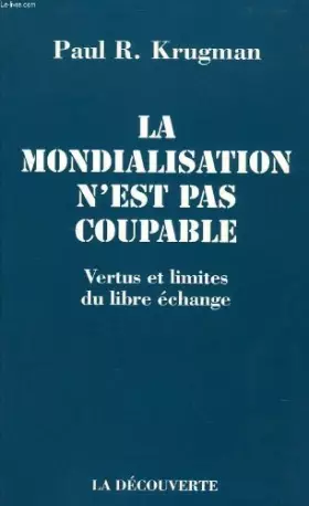 Couverture du produit · Mondialisation n'est pas coupable
