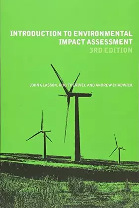 Couverture du produit · Introduction To Environmental Impact Assessment (Natural and Built Environment Series)
