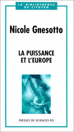 Couverture du produit · La puissance et l'europe