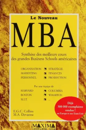 Couverture du produit · Le nouveau mba - synthese des meilleurs cours des grandes business schools américaines