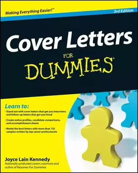 Couverture du produit · Cover Letters for Dummies