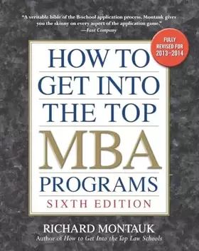 Couverture du produit · How to Get Into the Top MBA Programs