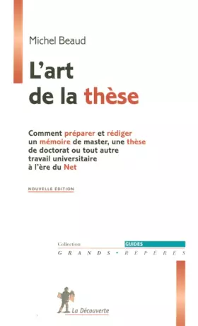 Couverture du produit · L'art de la thèse