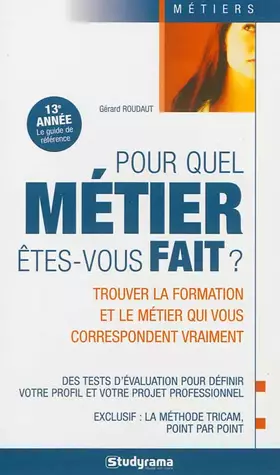 Couverture du produit · Pour quel métier êtes-vous fait ?