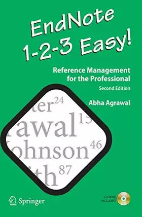 Couverture du produit · EndNote 1 - 2 - 3 Easy!: Reference Management for the Professional