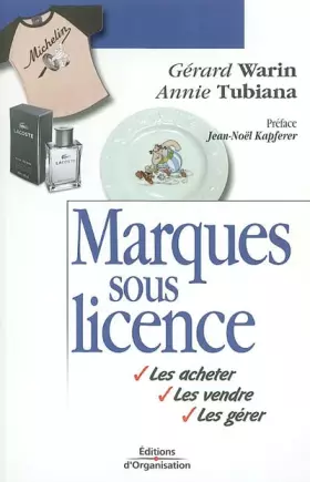 Couverture du produit · Marques sous licence : Les acheter - Les vendre - Les gérer