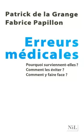 Couverture du produit · Erreurs médicales