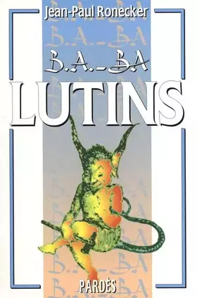 Couverture du produit · B.A.-BA des lutins