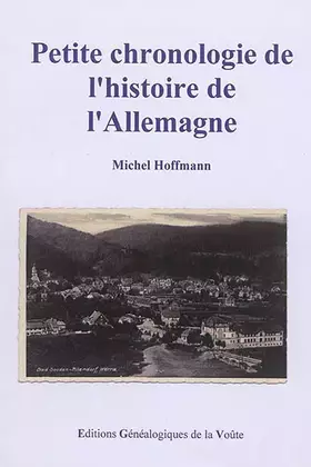 Couverture du produit · Petite chronologie de l'histoire de l'Allemagne