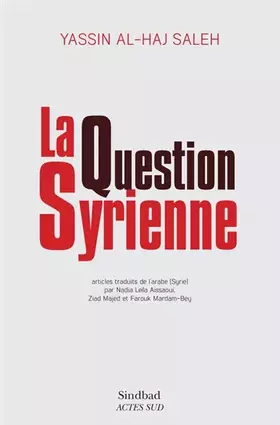 Couverture du produit · La Question syrienne