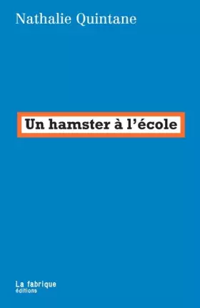 Couverture du produit · Un hamster à l'école