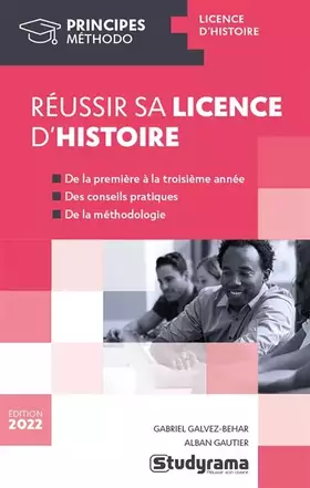 Couverture du produit · Réussir sa licence d'histoire: 2022