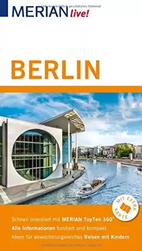 Couverture du produit · MERIAN live! Reiseführer Berlin: Mit Extra-Karte zum Herausnehmen