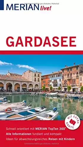 Couverture du produit · MERIAN live! Reiseführer Gardasee: Mit Extra-Karte zum Herausnehmen