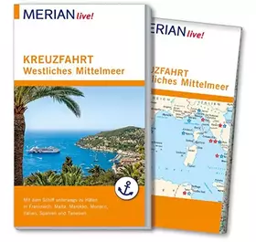 Couverture du produit · MERIAN live! Reiseführer Kreuzfahrt westliches Mittelmeer: Mit Kartenatlas im Buch und Extra-Karte zum Herausnehmen
