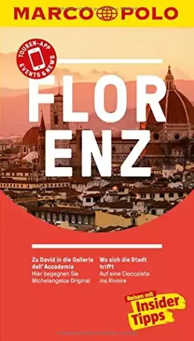 Couverture du produit · MARCO POLO Reiseführer Florenz: Reisen mit Insider-Tipps. Inklusive kostenloser Touren-App & Events&News