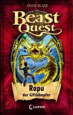 Couverture du produit · Beast Quest (Band 25) - Rapu, der Giftkämpfer: Abenterroman für Jungen und Mädchen ab 8 Jahre