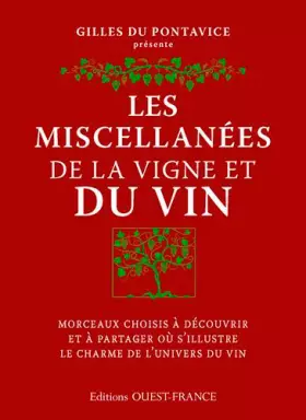 Couverture du produit · Miscellanées de la vigne et du vin