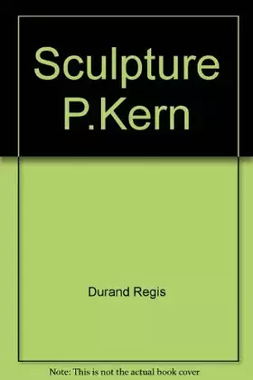 Couverture du produit · Sculpture P.kern