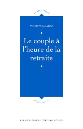 Couverture du produit · Le couple à l'heure de la retraite
