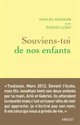 Couverture du produit · Souviens-toi de nos enfants