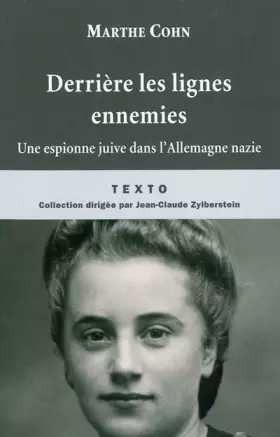 Couverture du produit · Derrière les lignes ennemies : Une espionne juive dans l'Allemagne nazie